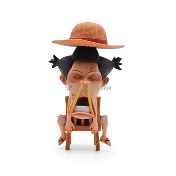 3 Estilos de Anime One Piece Luffy, Sanji Roronoa Zoro Figura de PVC de Juguete Figura de Acción Coleccionable Modelo de Juguete de Regalo de Navidad