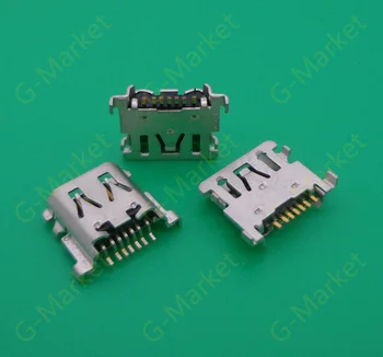30pcs Micro USB Jack para OPPO N3 N5207 N5209 conector del cargador Conector del Puerto,puerto de carga USB plug