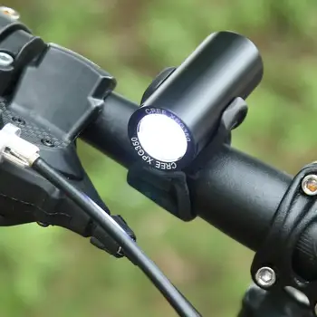 350 Lúmenes Impermeable Recargable USB de MTB de la Luz Delantera de la Bicicleta XPG LED Faro Construido En la Batería de la Linterna de la Bicicleta Accesorios