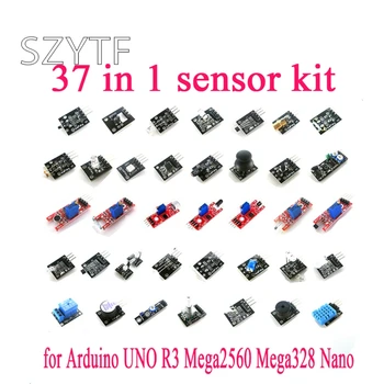 37 en 1 Módulo de Sensor Kit Para UNO R3 Mega2560 Mega328 Nano