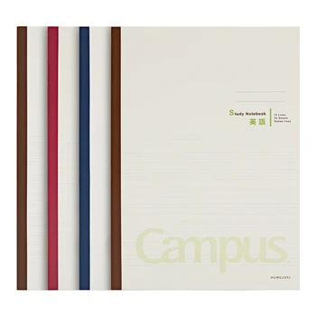 4 piezas de KOKUYO WCN-CNB Campus de Papel de Cuaderno 8 Tipos de Páginas Interiores A5 B5 4pcs 0,5 mm Needel Tipo de Bolígrafo de Gel Negro Azul Rojo
