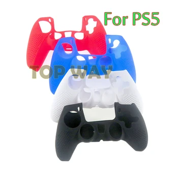 40PCS de Silicona para Mando Protectora Cubierta de la palanca de mando Caso para SONY Playstation 5 PS5 Juego de Controlador de la Piel de la Guardia de Accesorios de Juego