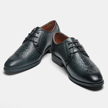 40~46 para hombre formal, zapatos de Caballero con Estilo cómodo de negocios zapatos de vestir #KD6267C6