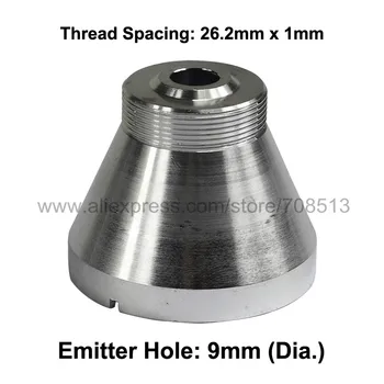 47 mm(D) x 39 mm(H) SMO Reflector de Aluminio para que CREE XML
