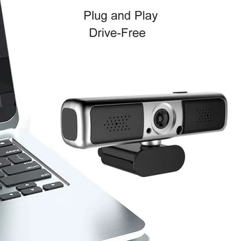 4X 2K webcam1080p 60fps en pc webcam4K cámara web con micrófono de la cámara de Vídeo de la cámara web para PC full hd 1080p de la cámara usb webcam