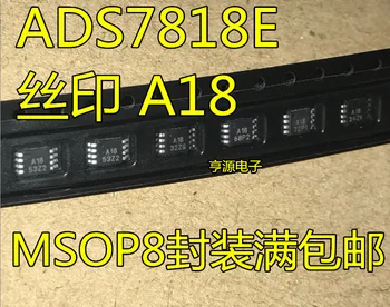 5 PCS ADS7818 ADS7818E de pantalla de seda A18 nueva de venta original MSOP8 encapsulación