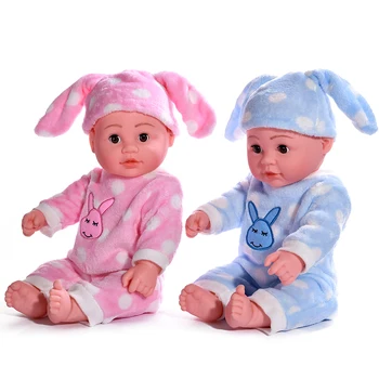 50CM Suave Bebé Reborn Dolls Juguetes Impermeable Babe Niñas y Niños, la Figura de Silicona Muñecas Juguetes Blandos del Cuerpo Real de la Característica Compañero Bebe