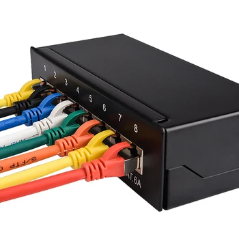 (5pcs/pack) RJ45 Cat 6 SFTP cable prearmado cable de 0,25 m/0.5 m/1 m/1.5 m/2m/3m/5m para opcional - 7 colores disponibles blindado LSZH
