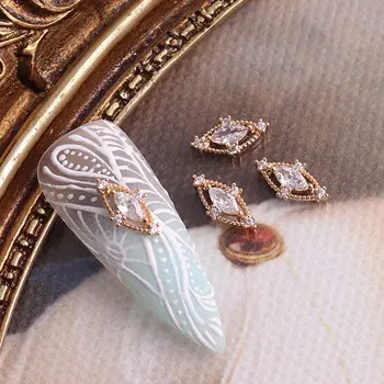 5pcs TN4962 Marquesa de Aleación de Circón de Uñas de Arte de Cristales de diamantes de imitación de la joyería de uñas accesorios suministros para arte de uñas decoración encantos