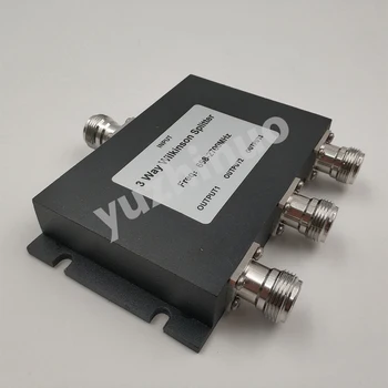 698~2700MHz 3-Way N-Hembra Splitter Divisor de Potencia para CDMA 850/ GSM 900/DCS 1800/PCS 1900/WCDMA 2100/ LTE 2600MHz amplificador de Señal