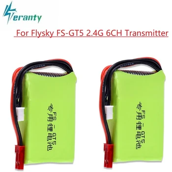 7.4 V 1500mAh Batería de lipo para la Flysky FS-GT5 Transmisor RC Modelos de Piezas de Juguetes accesorios 7.4 v Batería Recargable para MC6C/MCE7