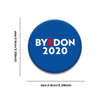 7 Pcs Biden Harris 2020 Presidente Democrático de Votación Broche Insignia del Rally Signo de A2UA