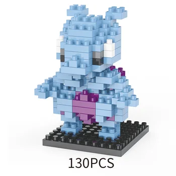 720pcs Diamante bloques de construcción Charizard Squirtle Gengar Mewtwo ladrillos Creativo de la Colección de juguetes de bloques de juguete para los niños regalo