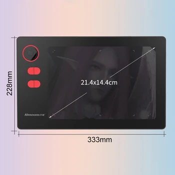 8192 los Niveles Digitales de la Tableta de Dibujo G20 Profesional de la Tableta Gráfica, Sin necesidad de carga de la Pluma Ultraligero Grafische Tablet