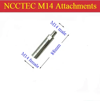 88 mm longitud de Extensión de la conexión de la varilla de eje para conectar con amoladora y herramientas de diamante|3.5