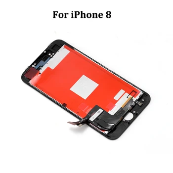 AAA+++Pantalla LCD Para el iPhone 6 7 8 6S Plus Pantalla Táctil del Reemplazo Para el iPhone 5 5S SE Ningún Pixel Muerto+Templado+TPU+Herramientas