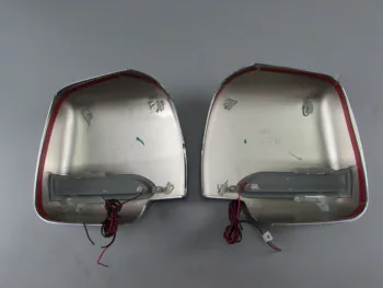 Abs cromado led espejo retrovisor de la cubierta de piezas de accesorios para Toyota Hiace Commuter 2005-2018 2008 2009 2010 2012 2018