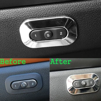ABS Interruptor de Asiento Cubierta del Botón de Recorte de Ajuste Para Jeep Grand Cherokee, Dodge Durango 2011-2020