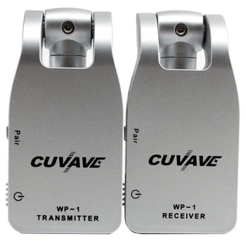 ABUO-Cuvave Wp-1 2.4 G Wireless Guitarra Sistema Transmisor y Receptor De Litio Recargable Incorporada