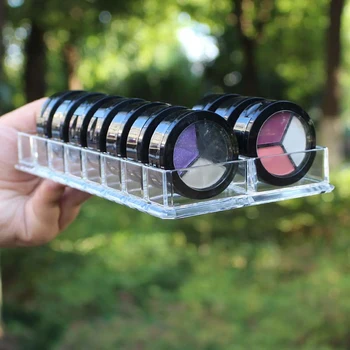 Acrílico Sombra de ojos, Colorete Maquillaje Organizador de 16 Espacio de la caja de Almacenamiento de Cosméticos de maquillaje Titular del Soporte de Exhibición de maquillaje organizador de 2020