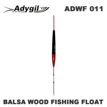 Adygil de Madera de Balsa de Flotador de Pesca ADWF 011 180mm de Flotación de 0,5 g 6pcs/lot
