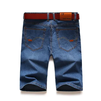 AIRGRACIAS Más el Tamaño de 28-46 Nueva Moda para Hombre Clásico Corto de Jeans de la Marca de Ropa de las Bermudas de Algodón Elasticidad de Verano pantalones Cortos de Mezclilla