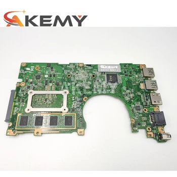 Akemy X202E placa base De ASUS S200E X202E X201E X202EP Vivobook Placa base REV2.0 de Prueba de trabajo I5 CPU 4G de RAM