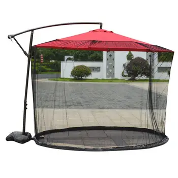 Al aire libre suministros mosquitera terraza cubierta de paraguas mosquitera anti-ultravioleta de mosquitos cuenta de patio exterior de camping