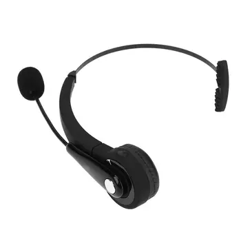 ALLOYSEED Mono Auricular Bluetooth Inalámbrico de Auriculares con Micrófono para PS3 Oficina Teléfono Móvil Portátil