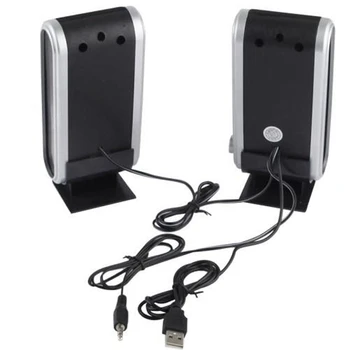 Altavoces USB portátil multimedia portátil de música con sonido de PC de escritorio de los altavoces del TELEVISOR