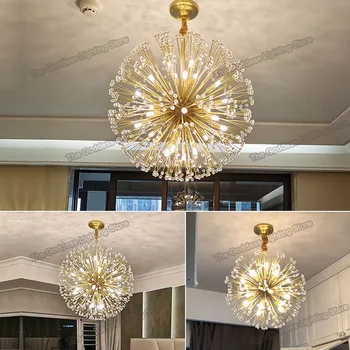 Ambiente Global LED lámpara de araña de la decoración del hogar moderno de la iluminación para la cocina dormitorio salón comedor el brillo de la Lámpara del techo