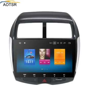 Android 8.0 Octa Core 4+32GB GPS del coche Reproductor Multimedia para Mitsubishi ASX 2010 2011 2012 Radio estéreo de navegación gps BT unidad central