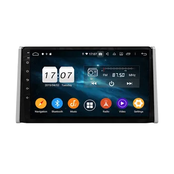 Android 9.0 Coches de Navegación GPS de radio Para Toyota RAV4 2019 2020 Coche NO Reproductor de DVD Auto Radio Estéreo Jefe Unidad Reproductor Multimedia