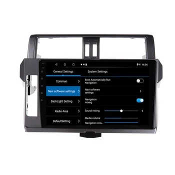 Android10.0 GPS del coche Reproductor Multimedia Radio de dvd Para Toyota Prado-2017 coche Reproductor de Navegación GPS del Reproductor de DVD de la Cabeza de la Unidad DSP