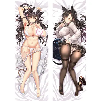 Anime Juego de Azur Carril Fundas de almohada Azur Carril Dakimakura caso de las chicas Sexy 3D de Doble cara la ropa de Cama Abrazando el Cuerpo funda de almohada AL021b