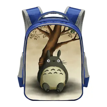 Anime Ponyo / Totoro / el viaje de chihiro Mochila Chilren mochilas para Niñas y Niños de Kindergarten de la Bolsa de mochilas para el colegio de dibujos animados de Niño Bolso