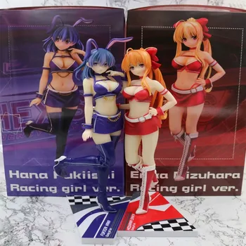 Anime Skytube Comic Aun Fukiishi Hana Mizuhara Erika Racing Girl Ver. Ilustración de PVC Figuras de Acción Muñecas Juguetes de modelos