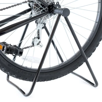 Aparcamiento marco de soporte plegable de alta calidad universal flexible de la bicicleta del soporte de exhibición de tres ruedas estación de reparación de bicicletas de la venta caliente