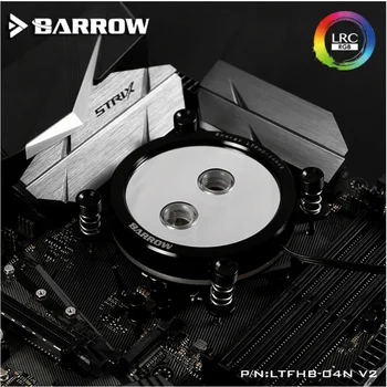 Barrow LTFHB-04N-V2, Para Intel Lga115x CPU de Agua de los Bloques de Espejo Extrema, LRC RGB v2 Acrílico Microcutting Microwaterway