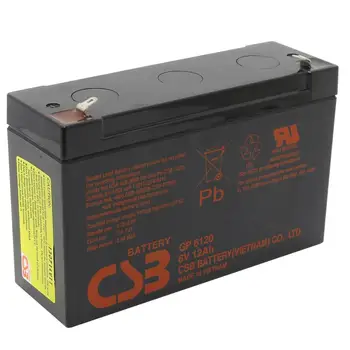 Batería de 6 v 12AH CSB GP 6120