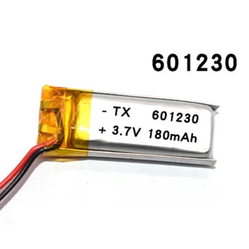 Batería de litio polímero de 3.7 V 601230 180mah puede ser personalizado mayorista de la FCC del CE ROHS MSDS de certificación de la calidad