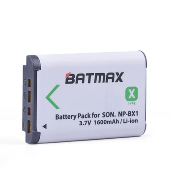Batmax 4x NP-BX1 NPBX1 NP BX1 Pilas+ LCD USB Cargador para Sony DSC RX1 RX100 AS100V M3 M2 HX300 HX400 HX50 HX60 GWP88 AS15