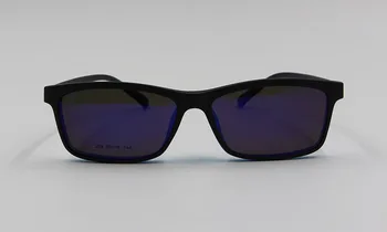 BCLEAR TR90 Gafas de Marco de Espejo Polarizado Anti-Reflectante de Sol UV400 Lente Clip en Moda Óptica Marco de Gafas de sol graduadas