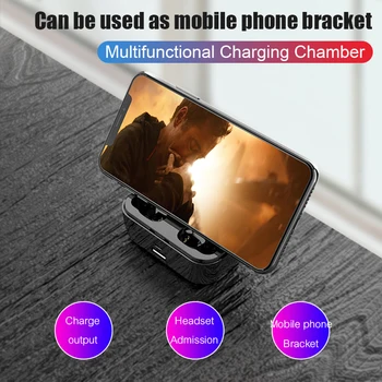 Bluetooth Auriculares Para Samsung Galaxy S10+ S10e S10 5G S9 S8 S7 Plus S6 Edge Wireless Auriculares Auriculares con Caja de Carga +Mic