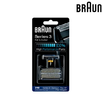 Braun 31B (5000/6000series) Foil y Cortador de piezas de alto rendimiento para la Serie 3 máquinas de afeitar (5610 5612 viejo 350 360 370 380 390CC)