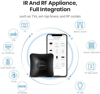 Broadlink RM4 Pro RM4 mini Smart Home Automation Remoto Universal Controlador Inteligente WIFI+RI+RF Compatible principal de Google