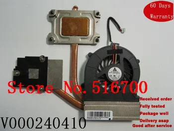 Buena calidad V000240410 de Trabajo Perfecto Para Toshiba Genuino L630 L635 Disipador + Ventilador Probado