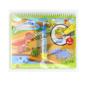 CALIENTE Agua Mágica cuaderno de Dibujo para Colorear Libro Doodle & Reutilizables de Aprendizaje Temprano de Rompecabezas de Agua Pintura de Graffiti de Juguetes Para Niños Regalo
