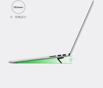 Caliente de la venta Xiaomi mijia miwu Durable y ligero portátil portátil soporte de ángulo de inclinación de diseño Portátil ventilador de refrigeración