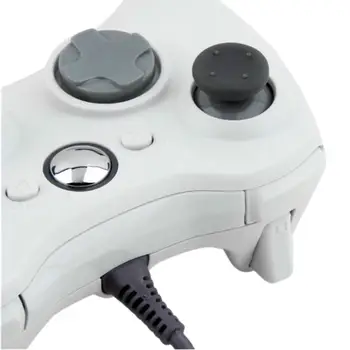 Caliente en todo el Mundo 1pcs Cable USB Gamepad Controlador blanco Por Microsoft para Xbox Slim & para 360 PC para Windows 7 Sistema de
